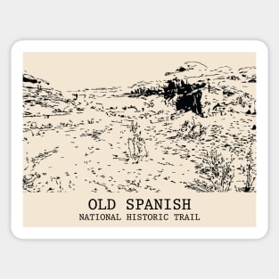 Old Spanish National Historic Trail Sticker